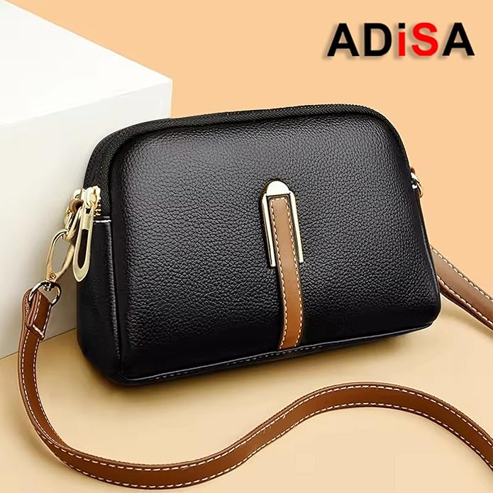 ADISA Women's Girls Grains Cross Body Sling Bag - Image 2